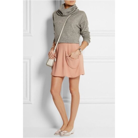 Sophia Webster Bibi Butterfly Silver Metallic Patent-leather Point-toe Flats 6.5 - Picture 16 of 16